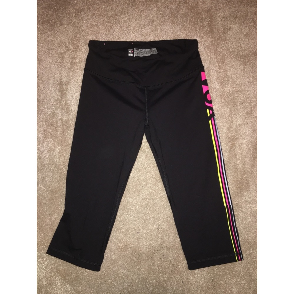 Victoria Secret Sport Black Capri